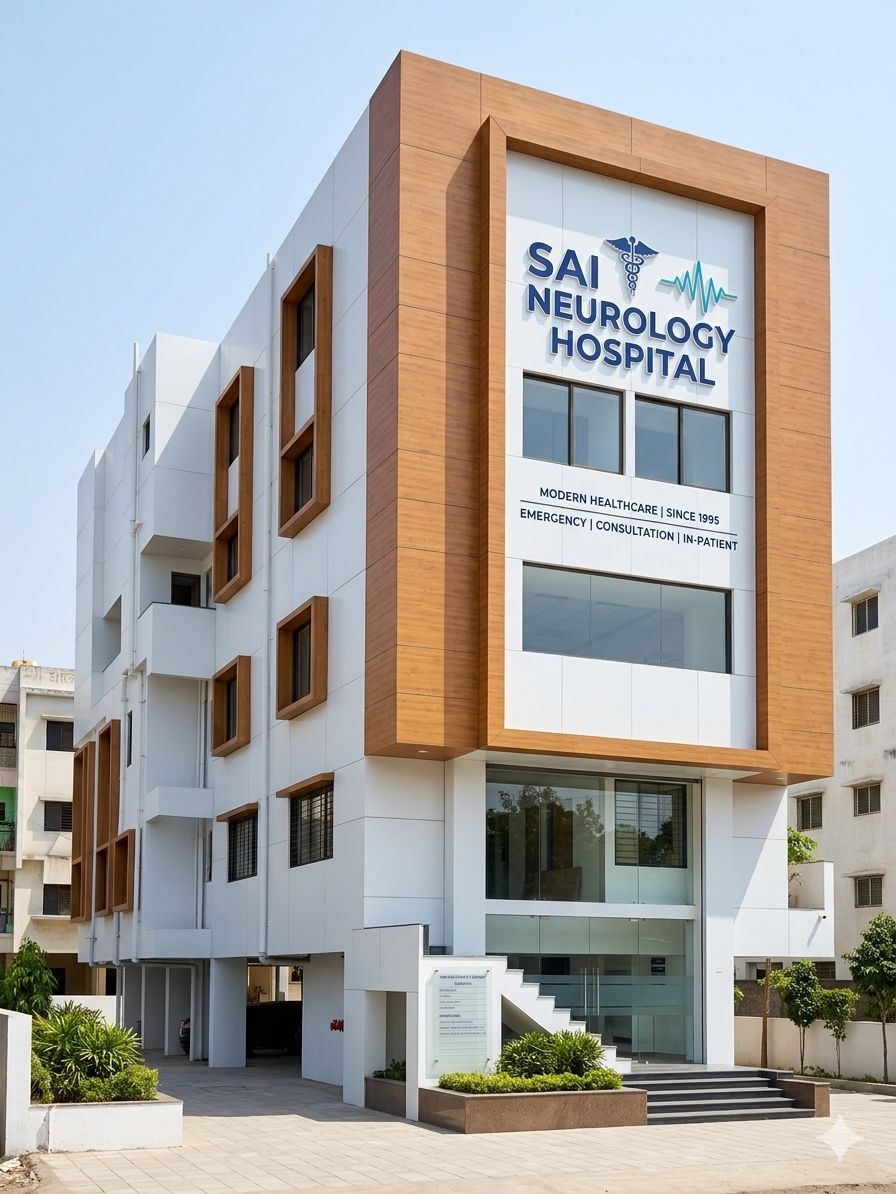 Sai Neurocity Hospital building exterior